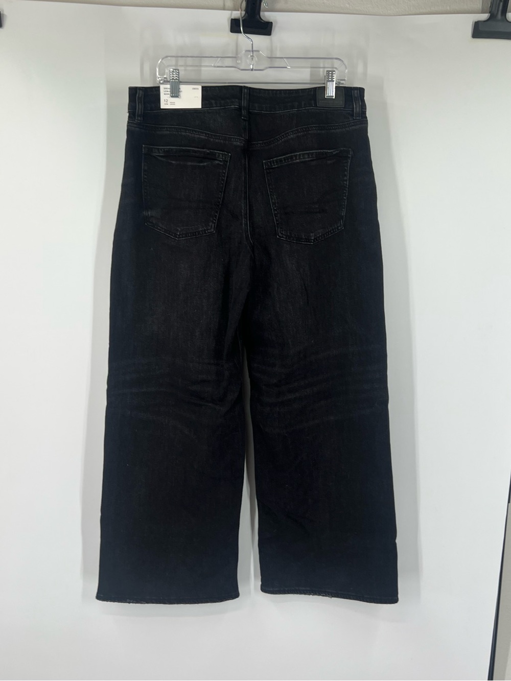 American Eagle Dreamy Drape Low-Rise Baggy Wide Leg Jeans Stretch NWT - Picture 6 of 10